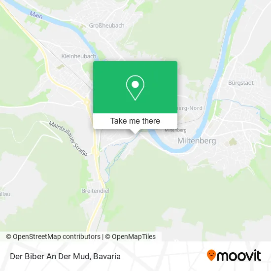 Карта Der Biber An Der Mud