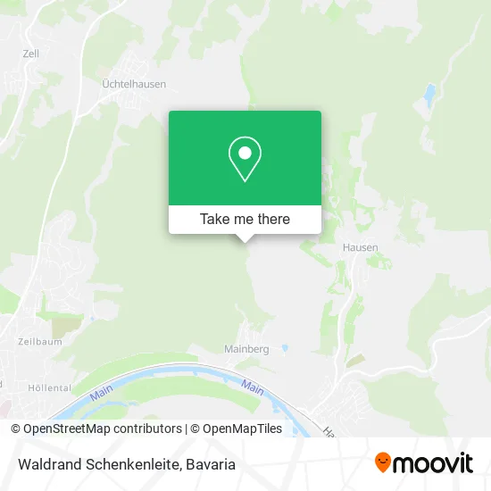 Карта Waldrand Schenkenleite