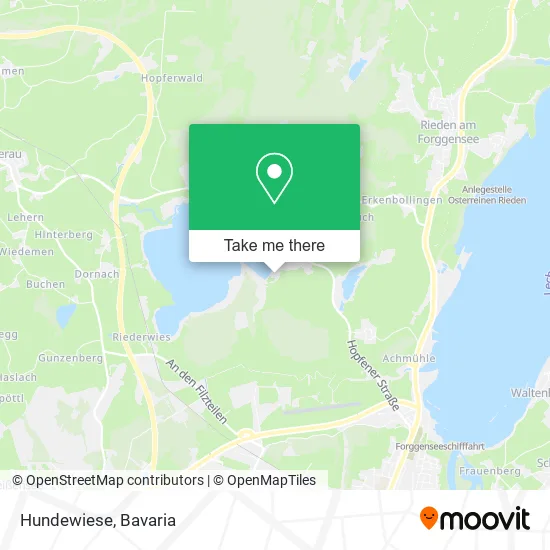 Карта Hundewiese