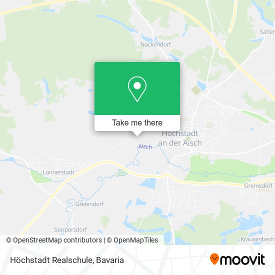 Höchstadt Realschule map