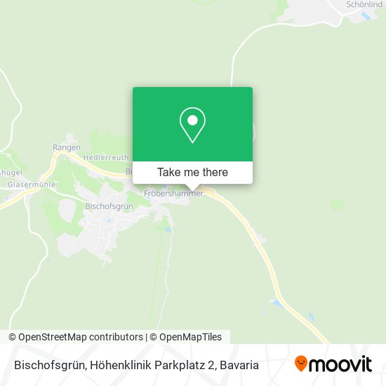 Bischofsgrün, Höhenklinik Parkplatz 2 map