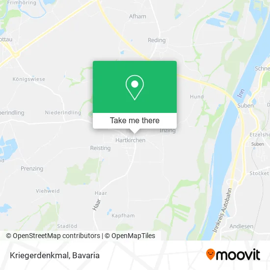 Карта Kriegerdenkmal