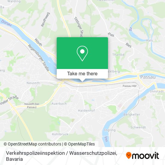 Verkehrspolizeiinspektion / Wasserschutzpolizei map