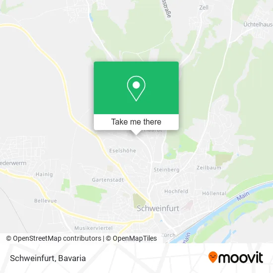 Карта Schweinfurt