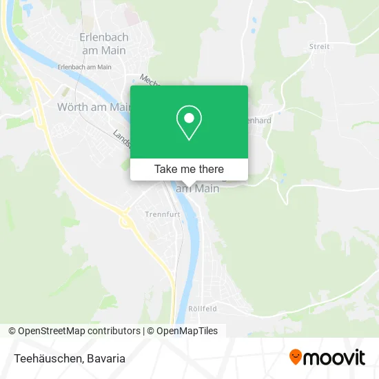 Карта Teehäuschen