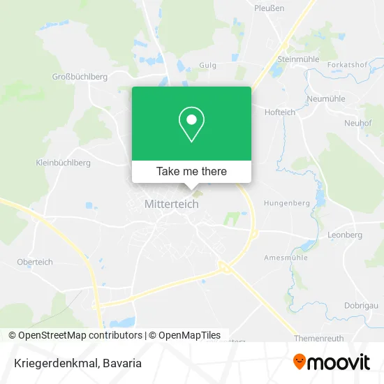 Карта Kriegerdenkmal