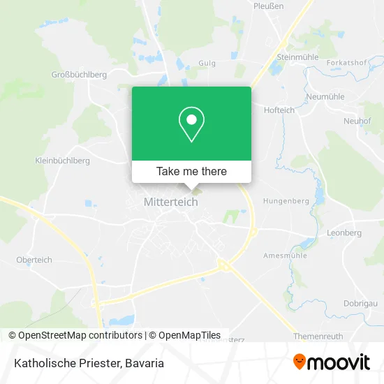 Карта Katholische Priester
