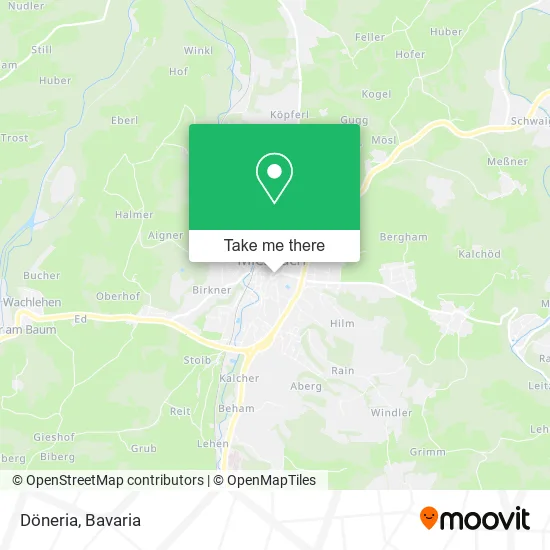 Карта Döneria