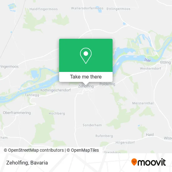 Карта Zeholfing