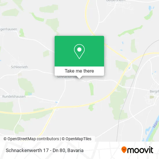 Schnackenwerth 17 - Dn 80 map