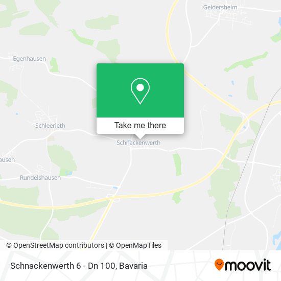 Schnackenwerth 6 - Dn 100 map