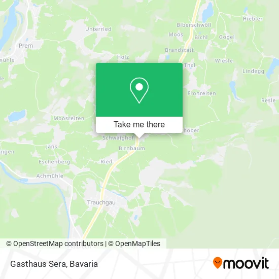 Карта Gasthaus Sera