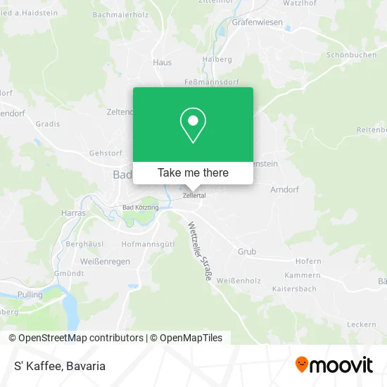 Карта S' Kaffee