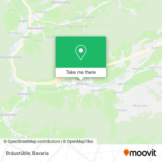 Карта Bräustüble