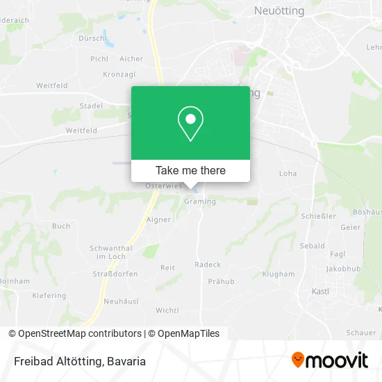 Карта Freibad Altötting