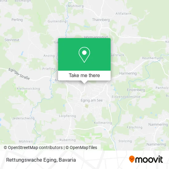 Карта Rettungswache Eging