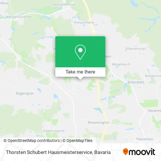 Карта Thorsten Schubert Hausmeisterservice