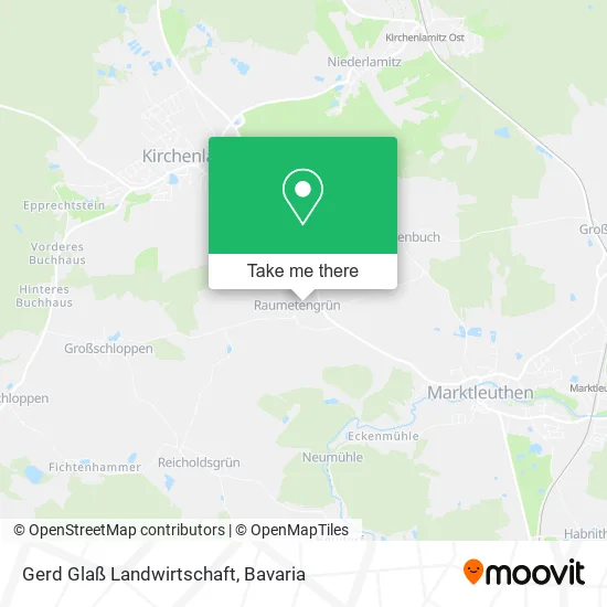 Карта Gerd Glaß Landwirtschaft