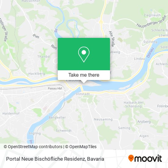 Portal Neue Bischöfliche Residenz map