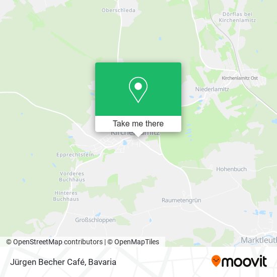 Jürgen Becher Café map