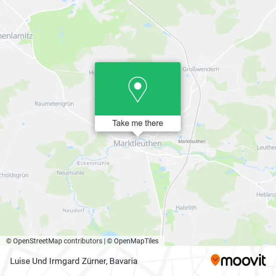 Карта Luise Und Irmgard Zürner