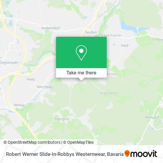 Карта Robert Werner Slide-In-Robbys Westernwear