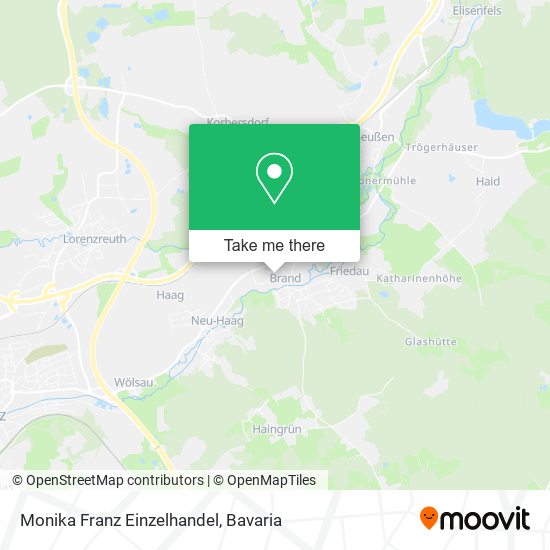 Monika Franz Einzelhandel map