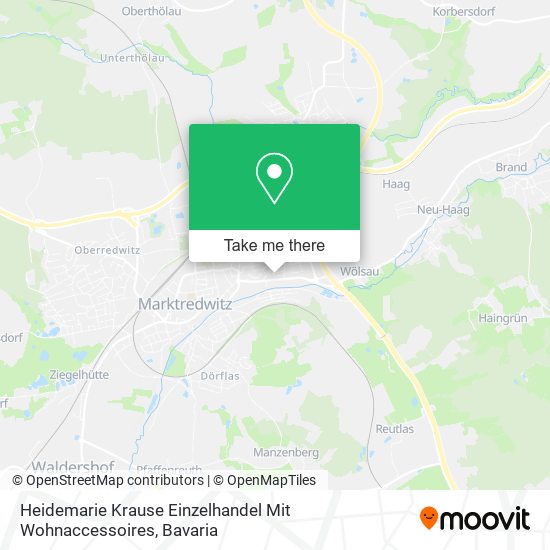 Heidemarie Krause Einzelhandel Mit Wohnaccessoires map