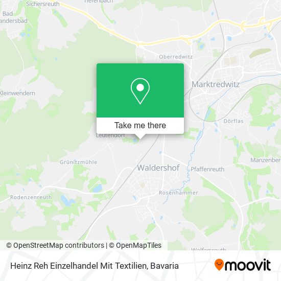 Heinz Reh Einzelhandel Mit Textilien map