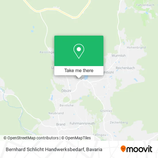 Карта Bernhard Schlicht Handwerksbedarf