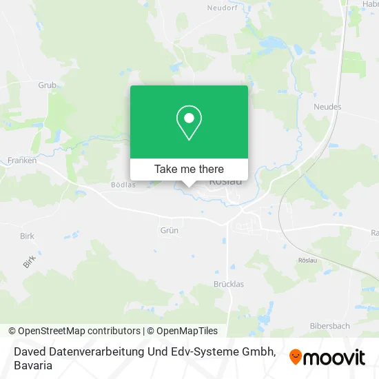 Карта Daved Datenverarbeitung Und Edv-Systeme Gmbh