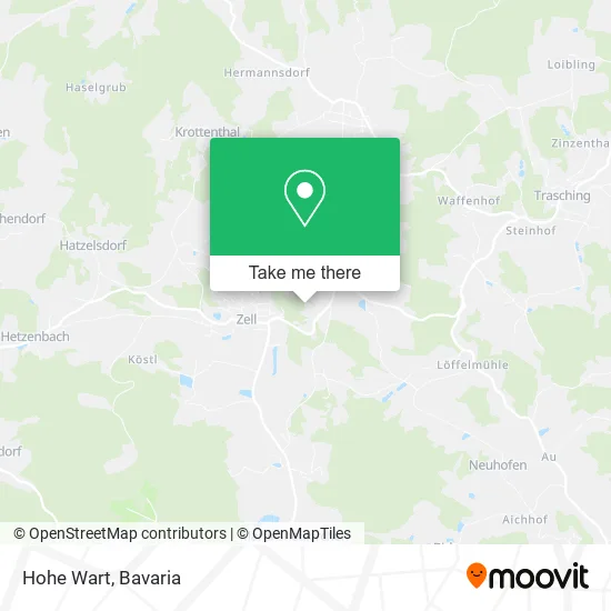 Карта Hohe Wart