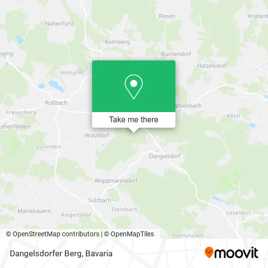 Карта Dangelsdorfer Berg