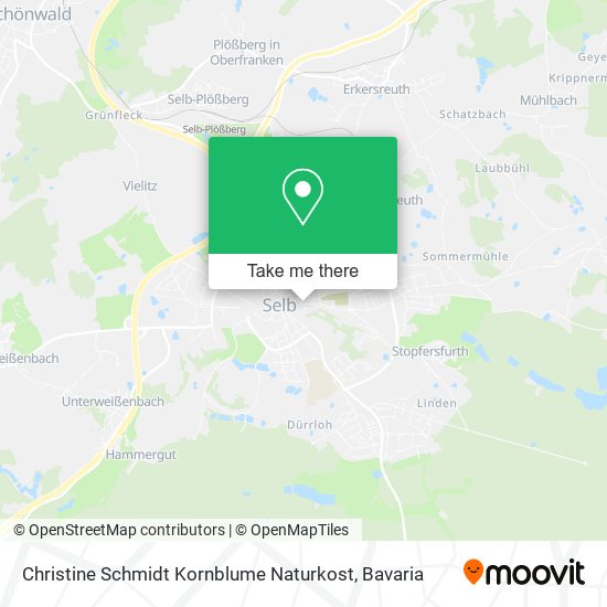 Christine Schmidt Kornblume Naturkost map