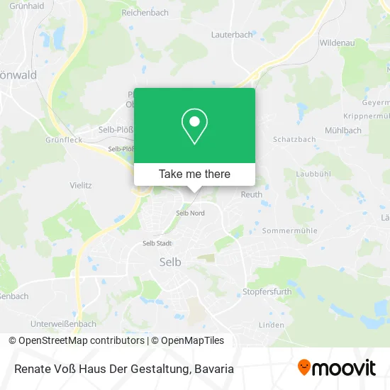 Карта Renate Voß Haus Der Gestaltung
