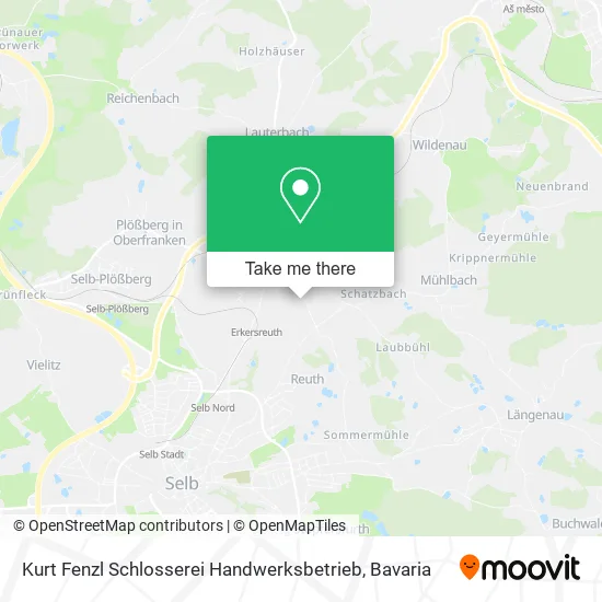 Карта Kurt Fenzl Schlosserei Handwerksbetrieb