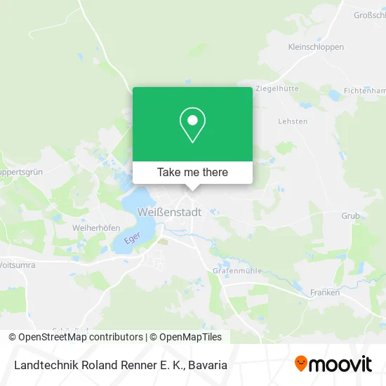 Карта Landtechnik Roland Renner E. K.