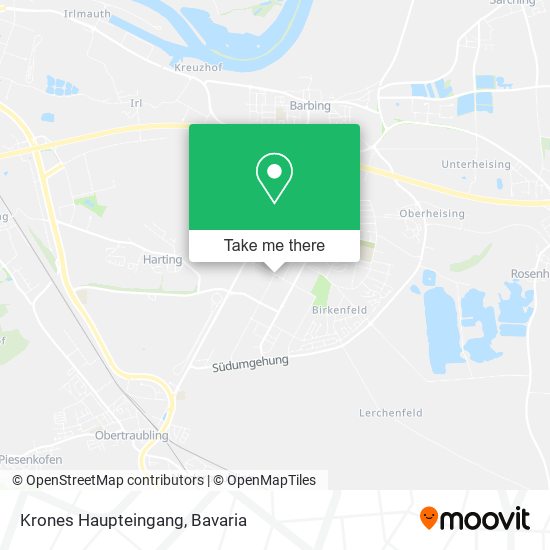 Krones Haupteingang map