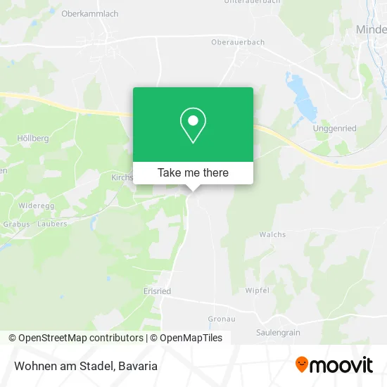 Карта Wohnen am Stadel