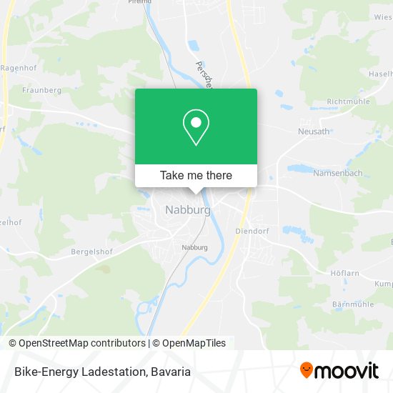 Карта Bike-Energy Ladestation