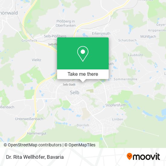 Dr. Rita Wellhöfer map