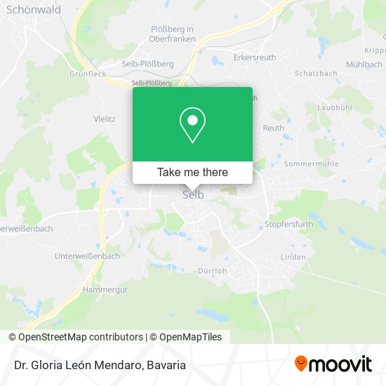 Dr. Gloria León Mendaro map