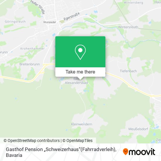 Gasthof Pension „Schweizerhaus“(Fahrradverleih) map