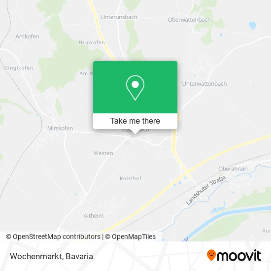 Карта Wochenmarkt