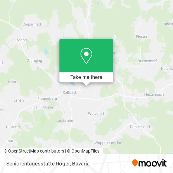 Карта Seniorentagesstätte Röger