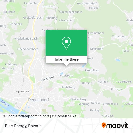 Bike-Energy map