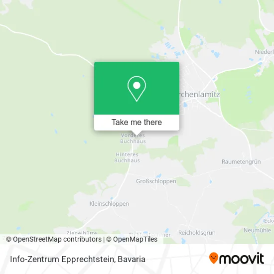 Карта Info-Zentrum Epprechtstein