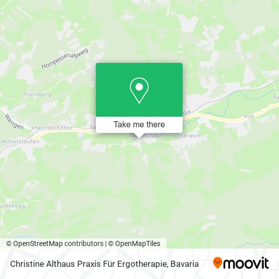 Christine Althaus Praxis Für Ergotherapie map