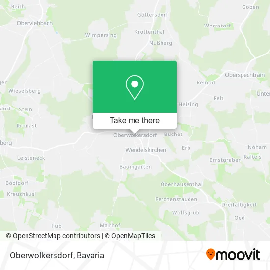 Карта Oberwolkersdorf