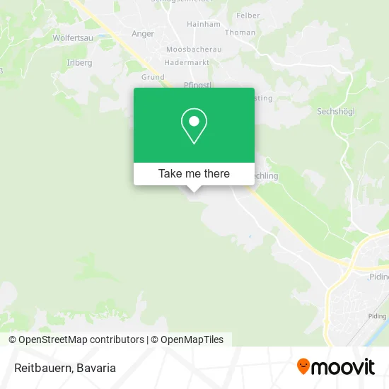 Карта Reitbauern